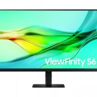 SAMSUNG VIEWFINITY S32D604U 32" 16:9 2560X1440 IPS, 5MS, 350NITS, 100HZ, HDR10, SRGB 99%, HAS/SWIVEL/PIVOT/TILT, HDMI/DP/USB-C (90W),LAN,DP OUT(DAISY CHAIN), USB3 HUB, KVM SWITCH,VESA 100, USB-C & HDMI CABLE IN BOX