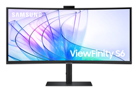 SAMSUNG S34C652 34" 21:9 CURVED (1000R) 3440X1440 VA-LED, 5MS, 100HZ, HDR10, DP/HDMI/USB TYPE-C 90WATT,LAN, BLACK, WEBCAM 5MP, HAS, SPEAKER, VESA 100, HDMI,DP&USB-C CABLE IN BOX, AUTO SOURCE SWITCH - Image 2